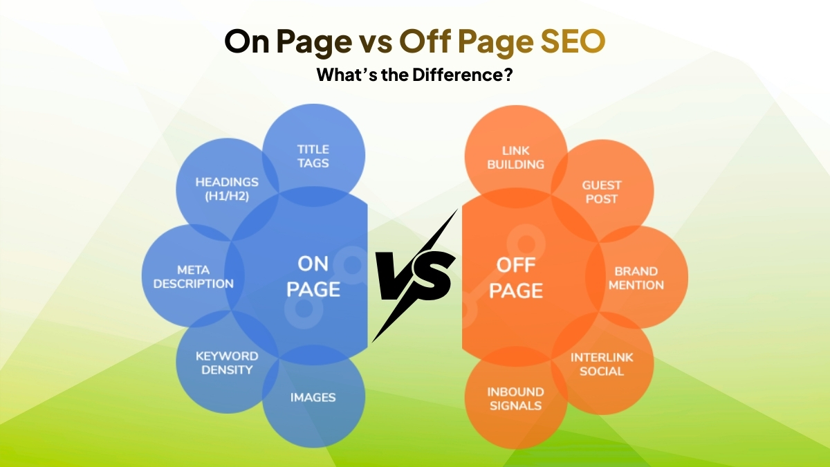 On Page vs Off Page SEO: What’s the Difference?