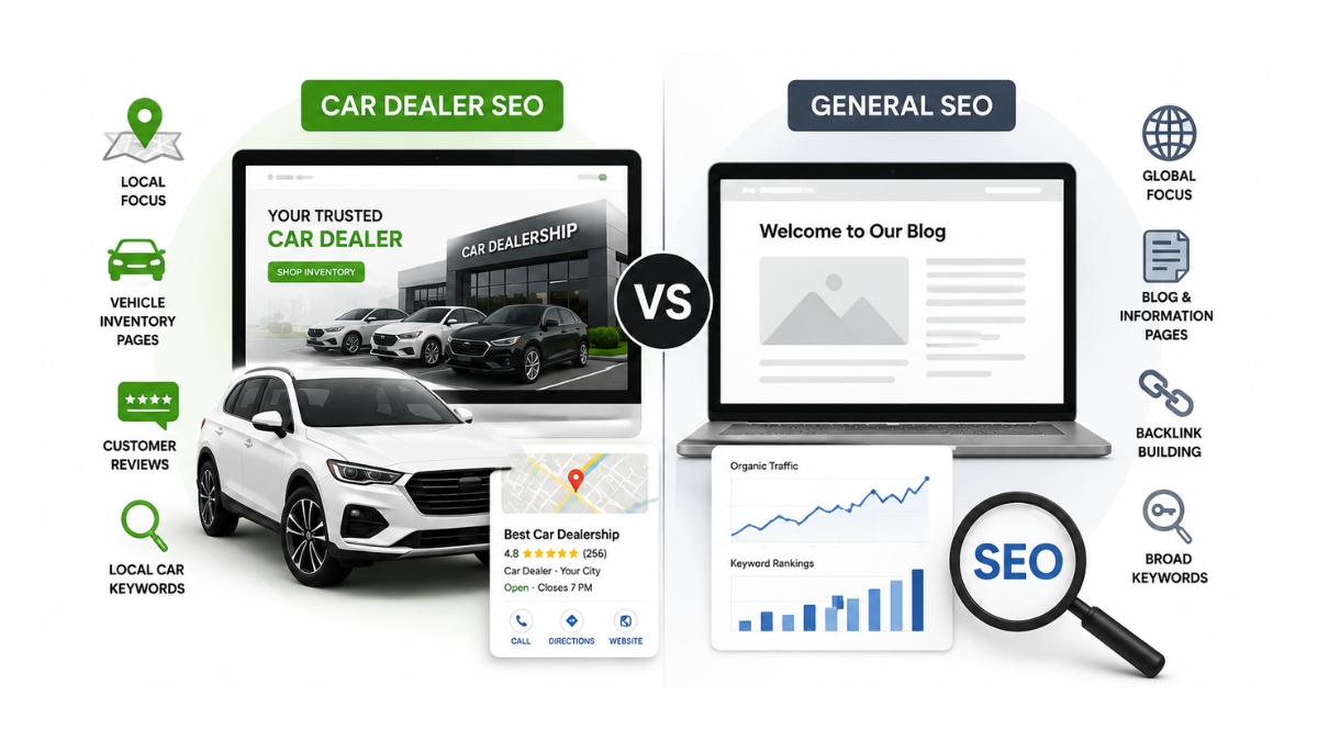 Car Dealer SEO vs. General SEO