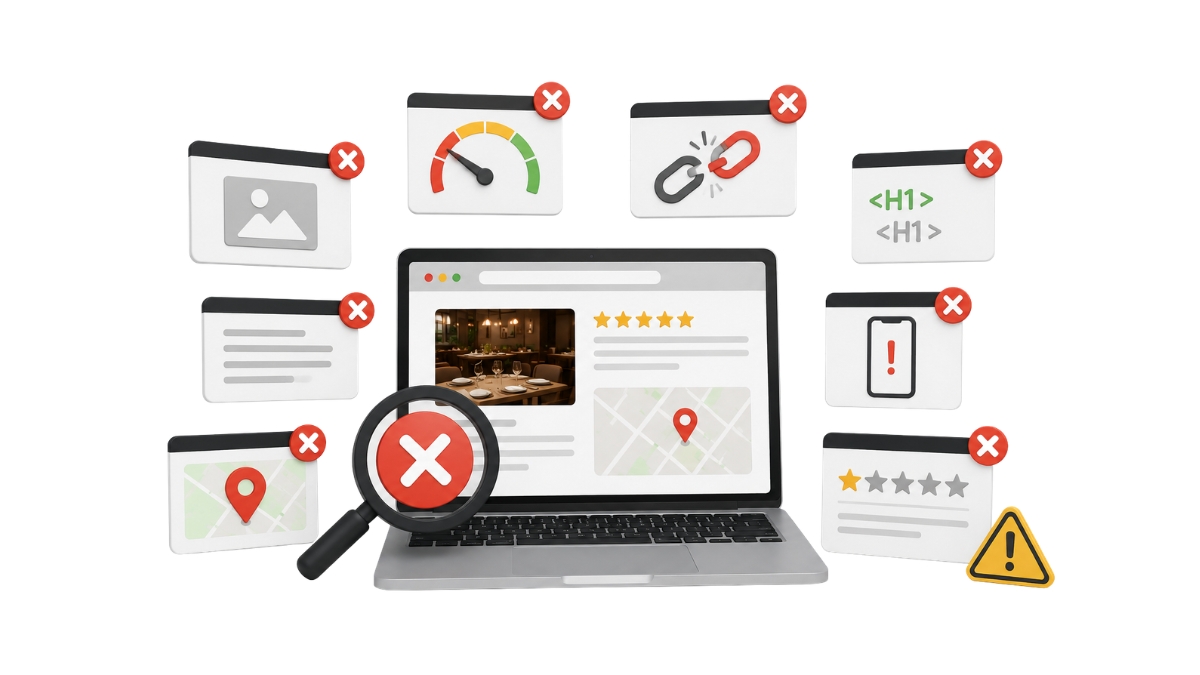Common Restaurant SEO Mistakes to Avoid