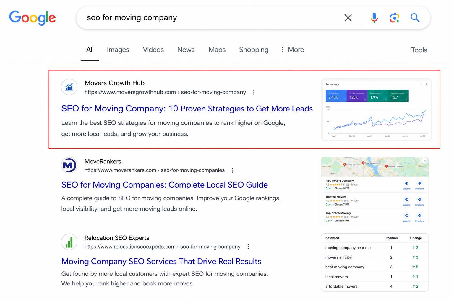 seo for moving company