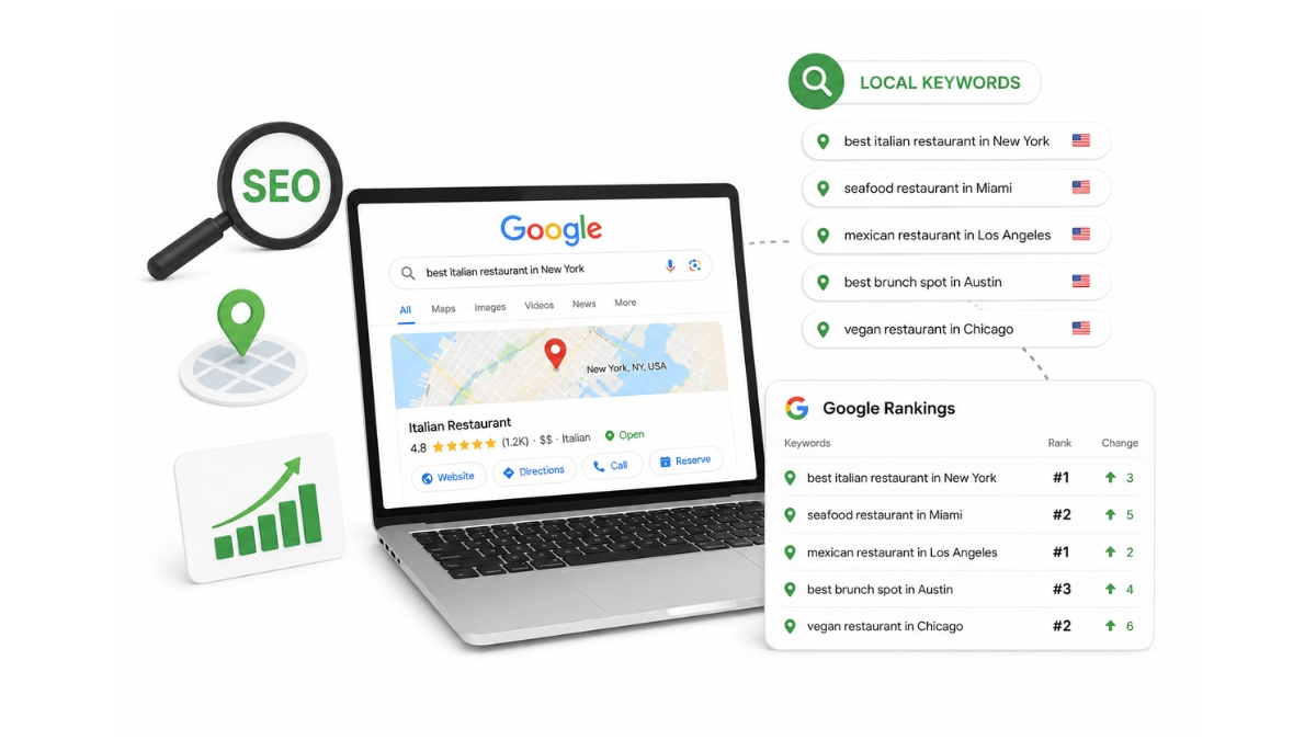 Start Ranking Your Restaurant on Google Today