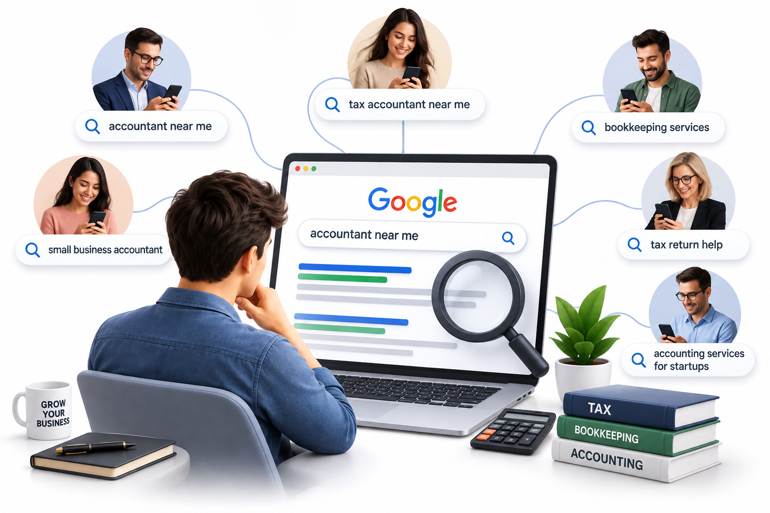 How Potential Clients Search for Accounting Services